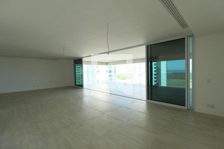 Sala de apartamento à venda com 4 quartos, 384m² em Barra da Tijuca, Rio de Janeiro