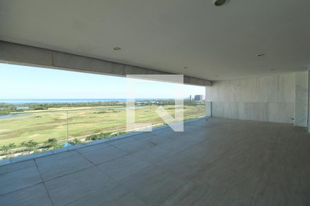 Vista - Sala de apartamento à venda com 4 quartos, 384m² em Barra da Tijuca, Rio de Janeiro
