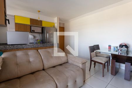Sala de apartamento para alugar com 2 quartos, 58m² em Ipiranga, Goiânia