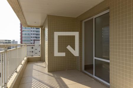 Varanda de apartamento para alugar com 3 quartos, 115m² em Aviação, Praia Grande