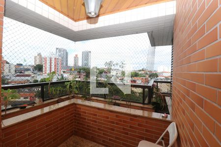 Varanda da Sala de apartamento à venda com 3 quartos, 144m² em Vila Mascote, São Paulo