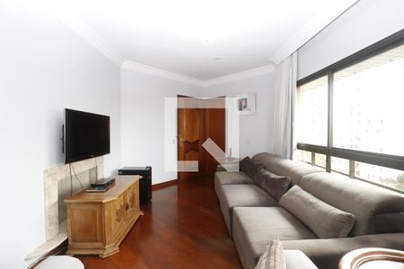 Sala de Estar de apartamento à venda com 3 quartos, 144m² em Vila Mascote, São Paulo