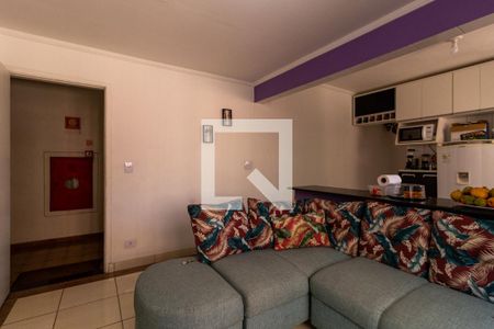 Sala de apartamento para alugar com 2 quartos, 89m² em Vila Tupi, Praia Grande