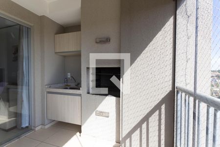 Varanda gourmet de apartamento para alugar com 2 quartos, 64m² em Jardim Goiás, Goiânia