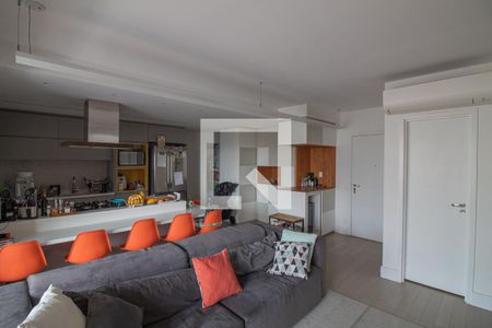 Sala de apartamento à venda com 2 quartos, 105m² em Cidade Monções, São Paulo