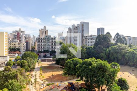 Vista da Sala de apartamento para alugar com 2 quartos, 69m² em Consolação, São Paulo