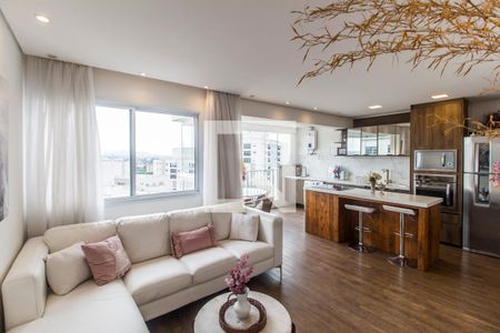 Sala de apartamento à venda com 1 quarto, 53m² em Alphaville Empresarial, Barueri