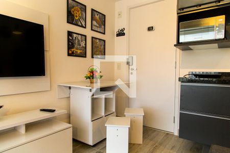 Studio - Detalhe de kitnet/studio para alugar com 1 quarto, 26m² em Mirandópolis, São Paulo