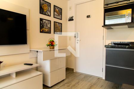 Studio - Detalhe de kitnet/studio para alugar com 1 quarto, 26m² em Mirandópolis, São Paulo
