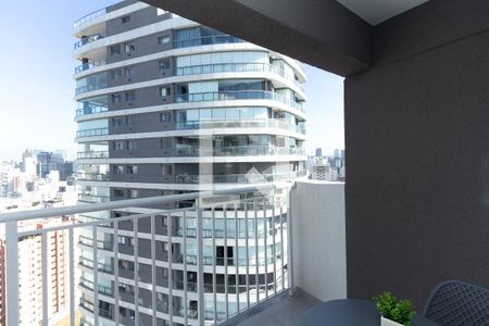 Studio à venda com 27m², 1 quarto e sem vagaVaranda 