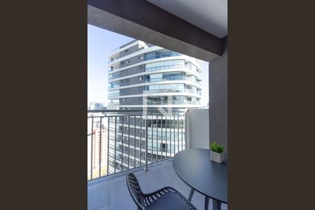 Studio à venda com 27m², 1 quarto e sem vagaVaranda 