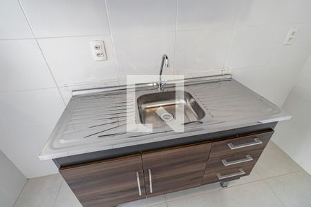 Sala e Cozinha - Torneira de apartamento para alugar com 1 quarto, 29m² em Cambuci, São Paulo