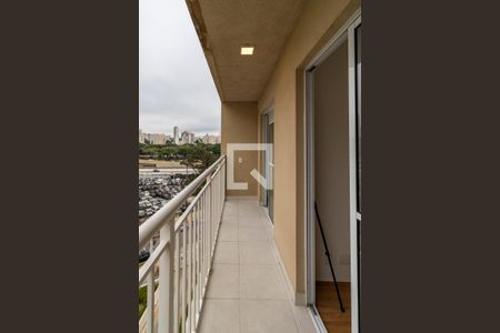 Varanda da Sala e do Quarto de apartamento para alugar com 1 quarto, 29m² em Cambuci, São Paulo