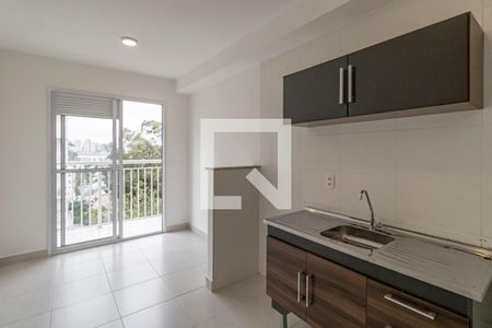 Sala e Cozinha de apartamento para alugar com 1 quarto, 29m² em Cambuci, São Paulo