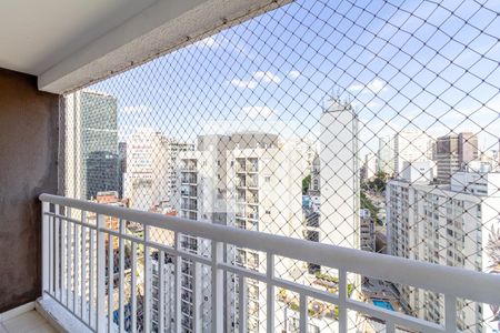 Varanda de apartamento para alugar com 2 quartos, 59m² em Vila Buarque, São Paulo