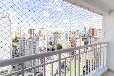 Varanda de apartamento para alugar com 2 quartos, 59m² em Vila Buarque, São Paulo
