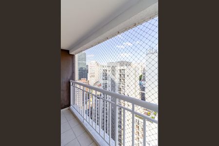 Varanda de apartamento para alugar com 2 quartos, 59m² em Vila Buarque, São Paulo