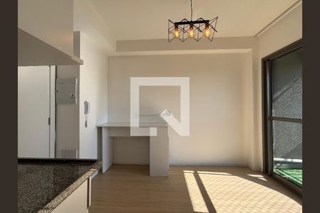 Sala/Cozinha de apartamento para alugar com 1 quarto, 27m² em Vila Nova Conceição, São Paulo