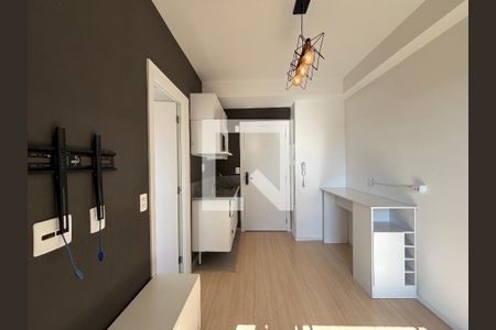 Sala/Cozinha de apartamento para alugar com 1 quarto, 27m² em Vila Nova Conceição, São Paulo