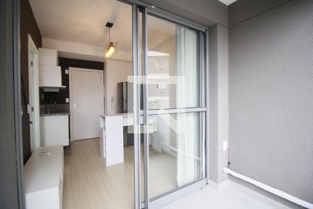 Apartamento para alugar com 27m², 1 quarto e sem vagaVaranda