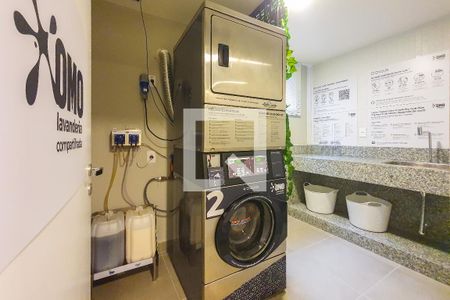 Studio para alugar com 24m², 1 quarto e sem vagaLavanderia