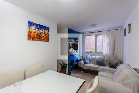Sala de apartamento à venda com 3 quartos, 85m² em Parque São Vicente, Santo André