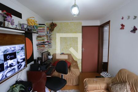 Sala de apartamento à venda com 2 quartos, 49m² em Conjunto Habitacional Padre Manoel de Paiva, São Paulo