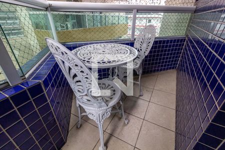 Detalhe da varanda de apartamento para alugar com 2 quartos, 70m² em Guilhermina, Praia Grande