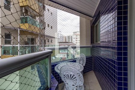 Varanda de apartamento para alugar com 2 quartos, 70m² em Guilhermina, Praia Grande