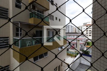 Vista da varanda de apartamento para alugar com 2 quartos, 70m² em Guilhermina, Praia Grande