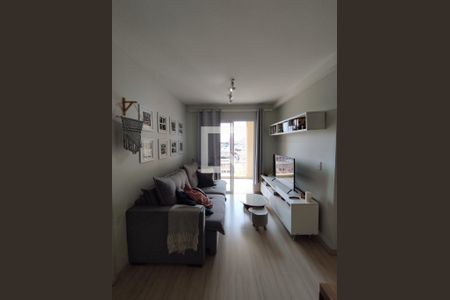 Sala de apartamento à venda com 2 quartos, 58m² em Vila Caraguata, São Paulo