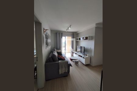 Sala de apartamento à venda com 2 quartos, 58m² em Vila Caraguata, São Paulo