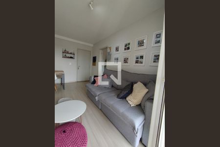 Sala de apartamento à venda com 2 quartos, 58m² em Vila Caraguata, São Paulo