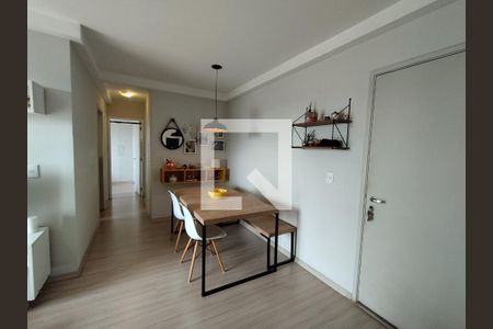 Sala de apartamento à venda com 2 quartos, 58m² em Vila Caraguata, São Paulo