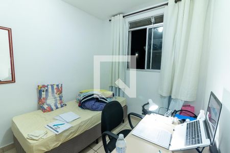 Quarto 2 de apartamento à venda com 2 quartos, 44m² em Campo Alegre, Belo Horizonte
