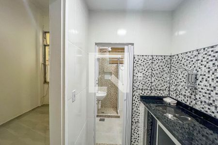 Cozinha de apartamento para alugar com 1 quarto, 35m² em Centro, Rio de Janeiro