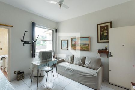 Sala de Apartamento com 1 quarto, 35m² Rio Comprido