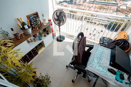 Apartamento à venda com 45m², 1 quarto e 1 vagaVaranda