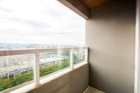Varanda da sala de apartamento à venda com 2 quartos, 51m² em Vila Metalurgica, Santo André
