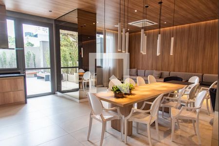 Studio à venda com 25m², 1 quarto e sem vagaSalão de festas