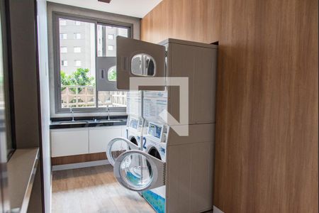 Studio à venda com 25m², 1 quarto e sem vagaLavanderia