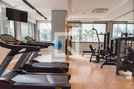 Studio à venda com 25m², 1 quarto e sem vagaAcademia