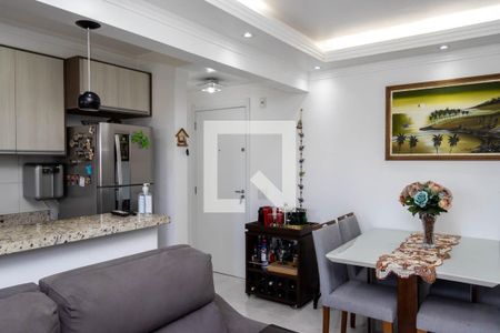 Sala de apartamento à venda com 2 quartos, 52m² em Jardim Olavo Bilac, São Bernardo do Campo