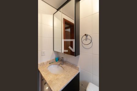 Banheiro de apartamento para alugar com 1 quarto, 43m² em Jardim Botânico, Porto Alegre