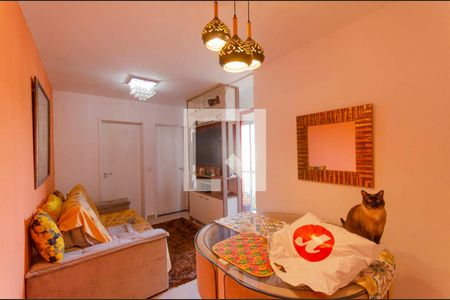 Sala de apartamento à venda com 2 quartos, 50m² em Vila Guilhermina, São Paulo