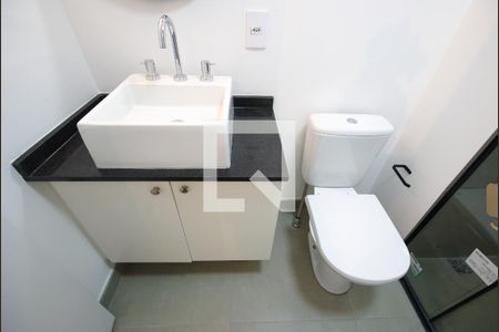 Banheiro de apartamento para alugar com 1 quarto, 30m² em Vila Dom Pedro I, São Paulo