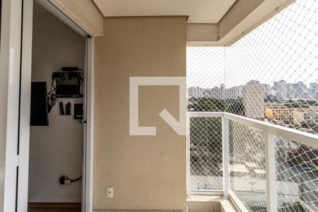 Varanda da Sala de apartamento para alugar com 2 quartos, 50m² em Cambuci, São Paulo