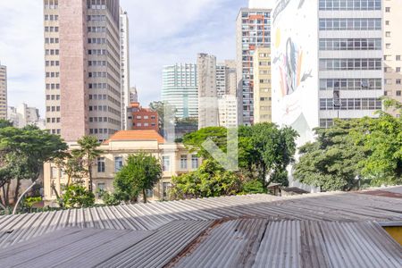 Vista do Quarto de kitnet/studio à venda com 1 quarto, 27m² em Vila Buarque, São Paulo