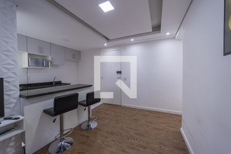 Sala/cozinha de apartamento para alugar com 2 quartos, 47m² em Vila Penteado, São Paulo