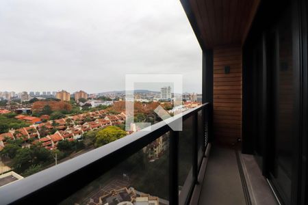 Varanda de kitnet/studio à venda com 1 quarto, 37m² em Boa Vista, Porto Alegre